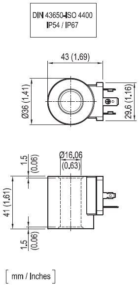 Bobine D'Électrovanne Rexroth R901393577 (24VDC) / R901393412 (12VDC) - Pièce Neuve 100%